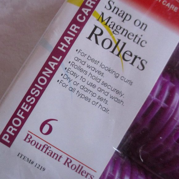 ๐โค ANNIE PROFESSIONAL HAIR CARE โ MAGNETIC ROLLERS SET OF 6 โ NWOT ๐โค - Picture 8 of 8